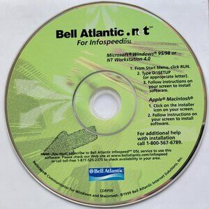 Vintage CD - Bell Atlantic for Infospeed, 1999